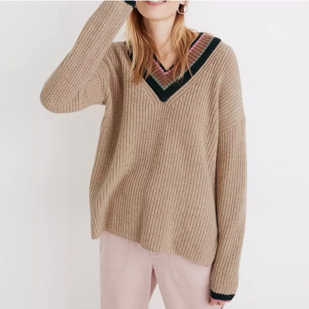 Madewell Women's V-Neck Sweater Size Small